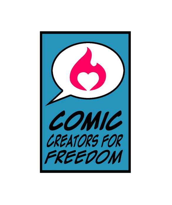 Comic Creators for Freedom logo